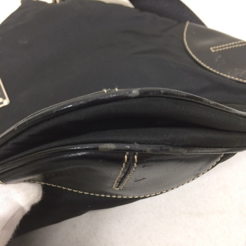 Prada Drawstring Pouch Nylon Black - image 7